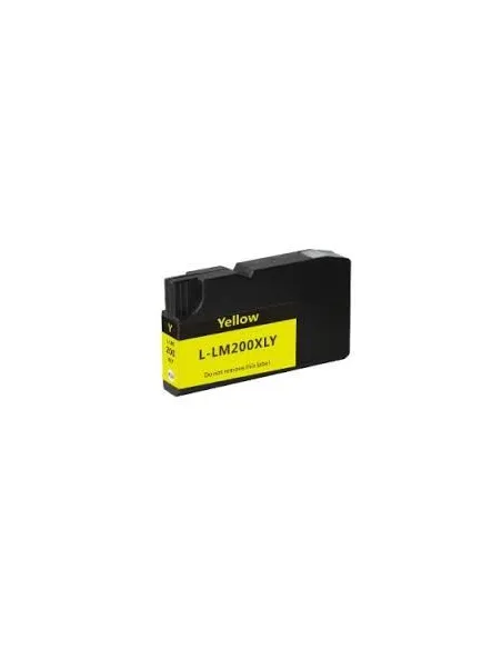 LEXMARK 200XL AMARILLO cartucho de tinta compatible Lexmark 200 XL Amarillo 14L0200 