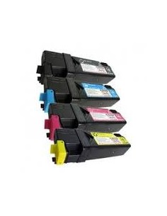 pack 4 toners compatibles Xerox Phaser 6130 (bk-c-m-y)