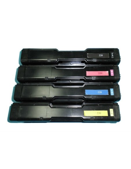 pack 4 toners toner ricoh spc-220 SPC 220, SPC 221, SPC 222, SPC 240 (bk-c-m-y)