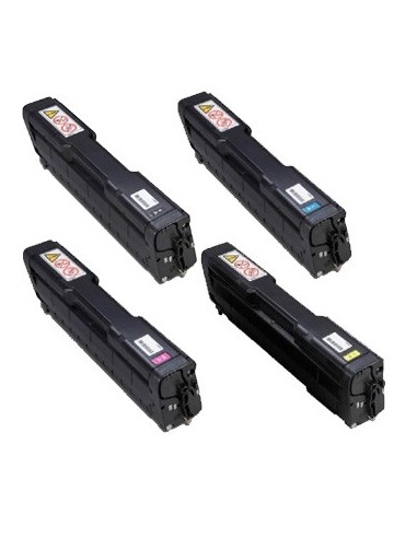 pack 4 toners  compatibles Ricoh SPC 231, SPC 232, SPC 310, SPC 311