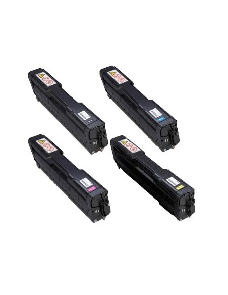 pack 4 toners  compatibles Ricoh SPC 231, SPC 232, SPC 310, SPC 311