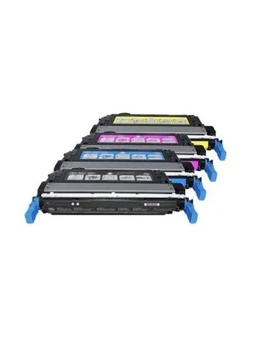 Q5950/1/2/3 HP pack 4 toners compatibles HP Q5950A-Q5951A-Q5952A-Q5953