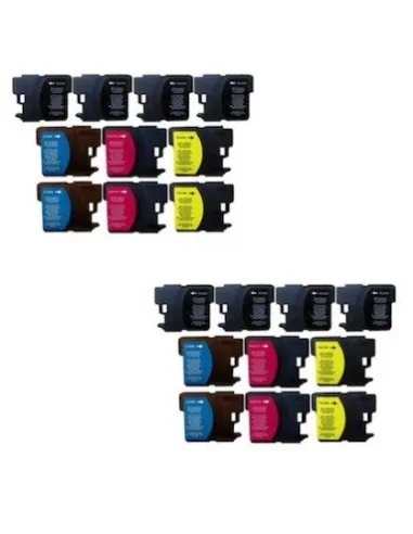 LC121 BROTHER pack 20 tintas Brother LC121 DCP J152W/J552DW/J752DW MFC J470DW/J650DW/J870DW
