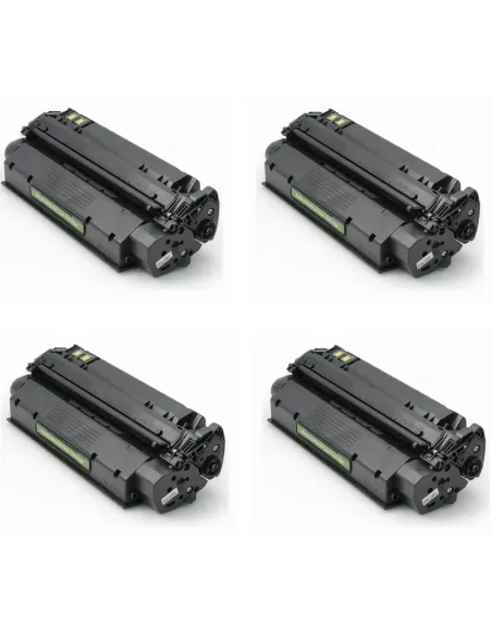 pack 4 Toner HP 13x Q2613X Nº13x Negro COMPATIBLE para HP LaserJet 1300