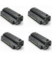 pack 4 Toner HP 13x Q2613X Nº13x Negro COMPATIBLE para HP LaserJet 1300