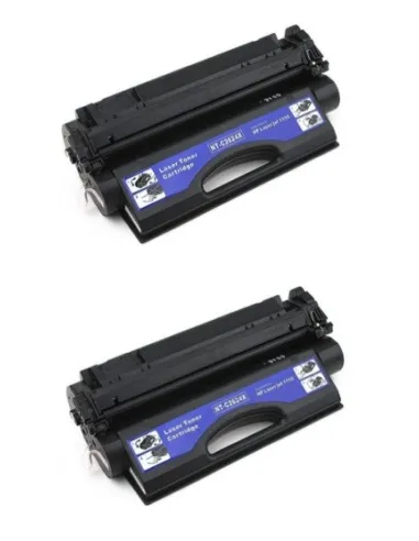 Q2624X HP pack 2 Toner HP Q2624X compatible HP Laserjet 1150/1150
