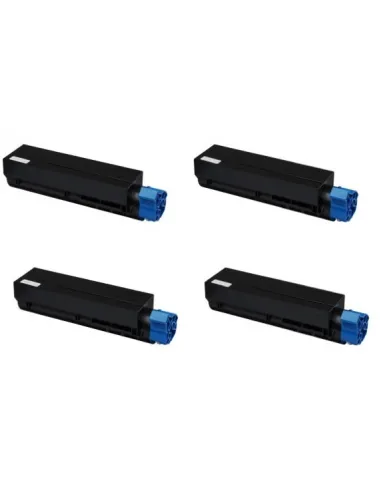 pack 4 tóner compatible OKI B410/B420/B430/B440/MB460L/470/480 3500C.