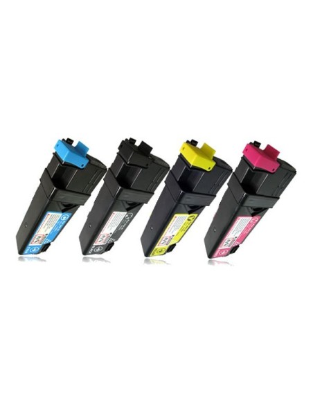 pack 4 Toner Compatibles (bk-c-m-y) Dell 2130-2135 2500 pags