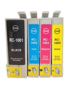 T1005 EPSON pack 4 tintas (BK-C-M-Y)  compatibles 