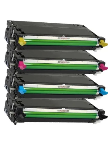 DELL 3130 pack 4 Toner Compatibles (bk-c-m-y)  