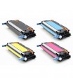 4 toners compatibles Color LaserJet 3800N 3505N 3800dn Q6470A-Q7581A-Q7582A-Q7583A