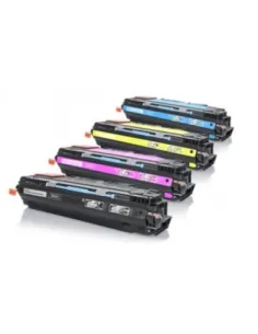 Q2670-Q2681A/2-3 HP pack 4 tóners compatibles HP Q2670A-Q26871A-Q2682A-Q2683A