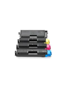 TK-520 KYOCERA PACK 4 Toner FS-C5015 Compatibles (BK-C-M-Y) Kyocera para FS-C5015