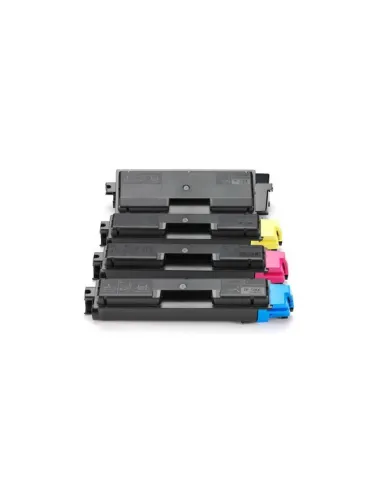 TK-520 KYOCERA PACK 4 Toner FS-C5015 Compatibles (BK-C-M-Y) Kyocera para FS-C5015