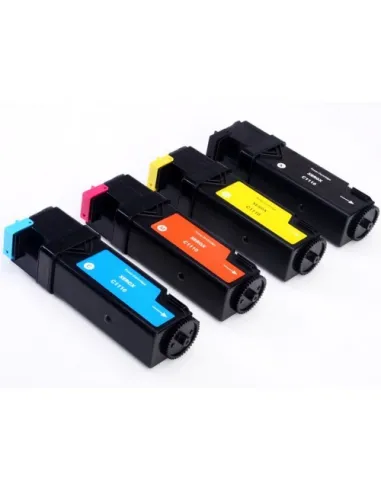 XEROX Docuprint C1110 PACK 4 (BK-C-M-Y) toner compatibles