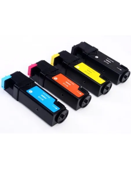 XEROX Docuprint C1110 PACK 4 (BK-C-M-Y) toner compatibles