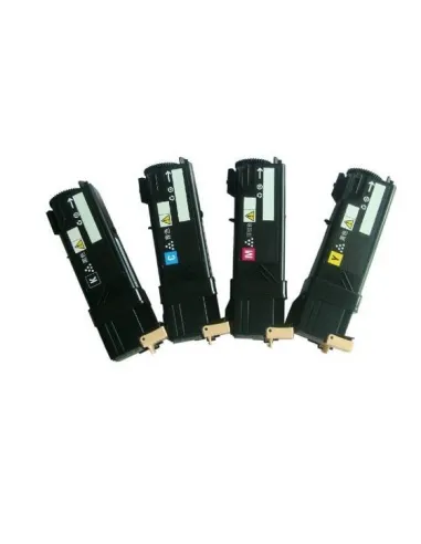 XEROX Phaser 6128 PACK 4 toner compatibles