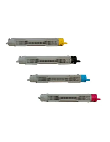 XEROX Phaser 6360 PACK 4 toner compatibles (BK-C-M-Y)