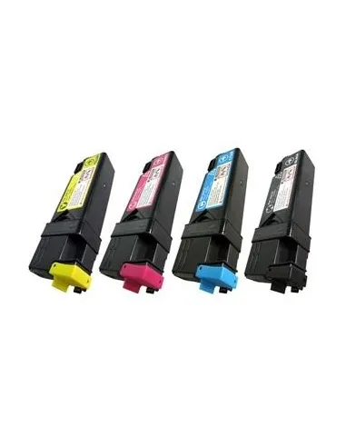 XEROX Phaser 6500 PACK 4 toner compatibles (BK-C-M-Y) 
