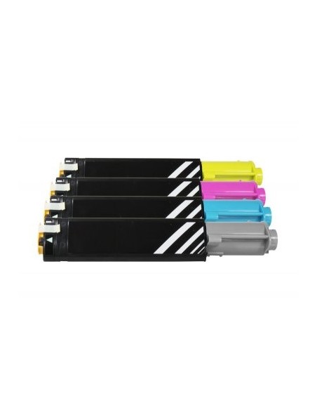 EPSON Aculaser CX21 PACK 4 toner compatibles (BK-C-M-Y)