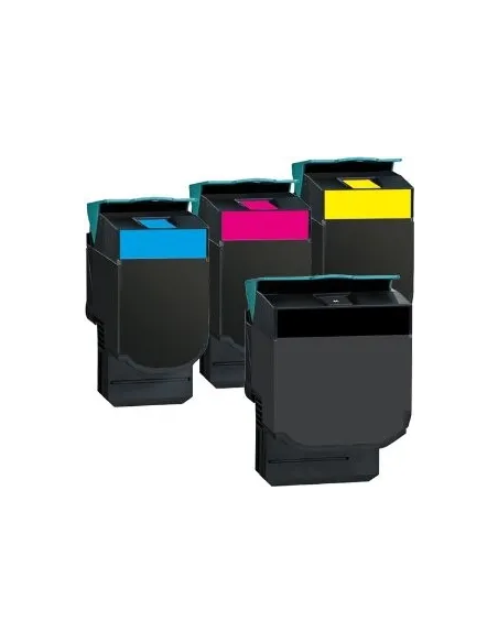 LEXMARK C540/c543/c544/X543/x544 PACK 4  tóner compatibles  (bk-c-m-y)