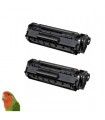 Pack 2 toner compatibles x HP CF283X 83X Laserjet Pro MFP M201 DW M225 DW M225 D