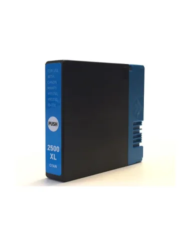 PGI-2500XL-C CIÁN cartucho compatible Canon  iB4000 / ib4050 / MB5000 / MB5050 / MB5300 / MB5350 