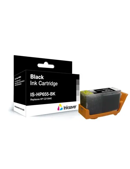 HP 655 BK cartucho negro compatible CZ109AE