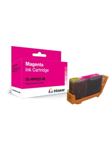 HP 655 MAGENTA cartucho compatible CZ111AE
