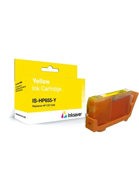 HP 655 AMARILLO cartucho compatible CZ112AE