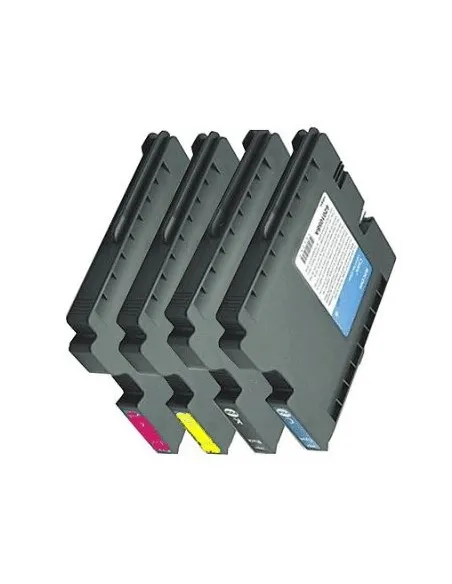 GC31 Ricoh PACK 4  tintas gel BK-C-M-Y  compatibles 405689