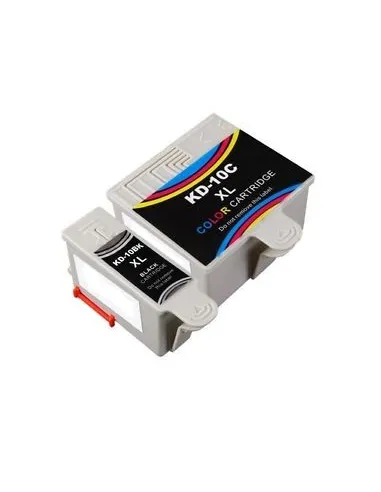 10XL KODAK pack NEGRO + COLORES