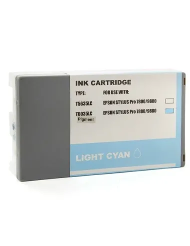 T6035 CIAN CLARO Epson STYLUS PRO 7880 STYLUS PRO 9880 cartucho compatible 