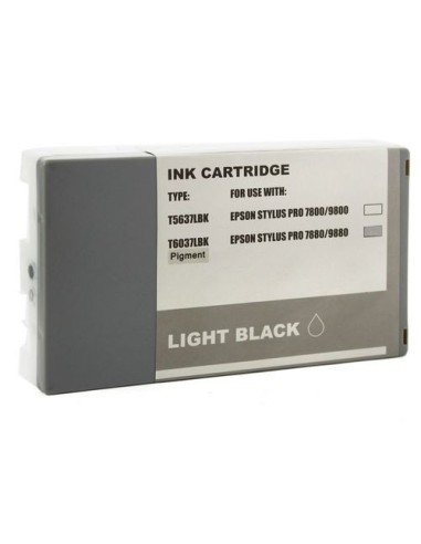 T6037 NEGRO LIGHT Epson STYLUS PRO 7880 STYLUS PRO 9880 cartucho compatible 
