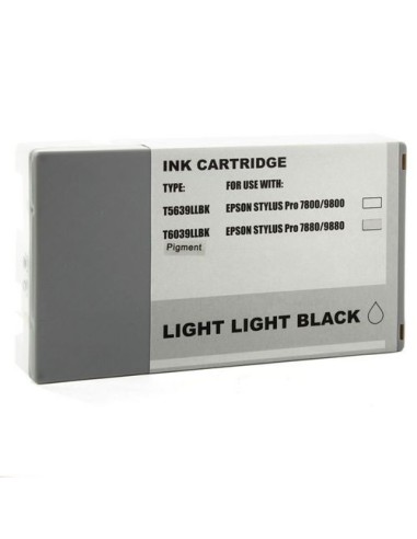 T6039 NEGRO LIGHT LIGHT Epson STYLUS PRO 7880 STYLUS PRO 9880 cartucho compatible 