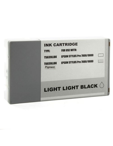 T6039 NEGRO LIGHT LIGHT Epson STYLUS PRO 7880 STYLUS PRO 9880 cartucho compatible 
