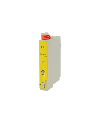 T0874 AMARILLO EPSON STYLUS PHOTO R1900  tinta compatible