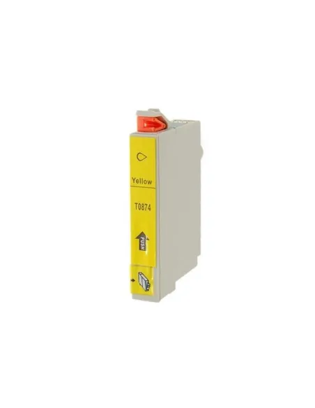 T0874 AMARILLO EPSON STYLUS PHOTO R1900  tinta compatible