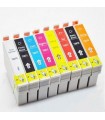 EPSON STYLUS PHOTO R1900 pack 8 tintas compatibles (1 por color)