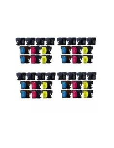 LC970/LC1000 BROTHER PACK 40 CARTUCHOS COMPATIBLES BROTHER LC970 LC1000 