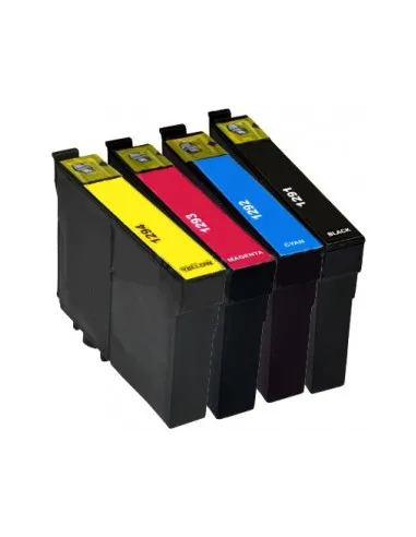 EPSON T1295 Multipack Ahorro 4 colores (bk/c/m/y) COMPATIBLE 