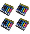 T2621/T2631-2-3-4 EPSON pack 20 tintas compatibles Epson T2621-T2631-T2632-T2633-T2634