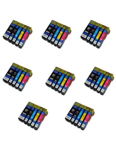 T2621/T2631-2-3-4 EPSON pack 5 tintas compatibles Epson T2621-T2631-T2632-T2633-T2634