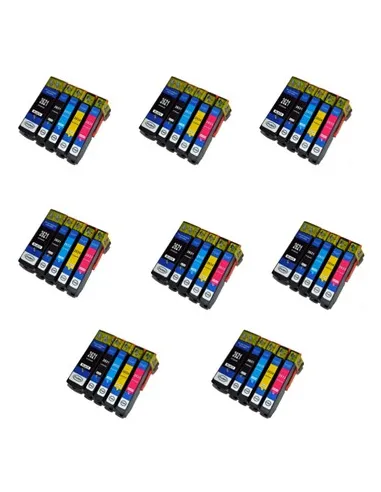 T2621/T2631-2-3-4 EPSON pack 5 tintas compatibles Epson T2621-T2631-T2632-T2633-T2634