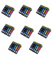 T2621/T2631-2-3-4 EPSON  pack 40 tintas compatibles Epson T2621-T2631-T2632-T2633-T2634