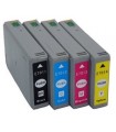 Epson T7011-T7012-T7013-T7014 pack 4 cartuchos de tinta compatibles Epson T7011-T7012-T7013-T7014