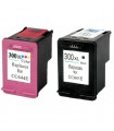 Tintas para HP 300XL alto rendimiento Deskjet F2400 F2420 F2480 300 XL F2492 F4210 F4280 F4500 F4580 D2560 compatibles