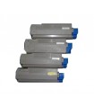Oki C5850/C5950/MC560 pack 4 toners compatibles Oki C5850/C5950/MC560