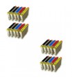Epson T0611-T0612-T0613-T0614 pack 20 cartuchos compatibles