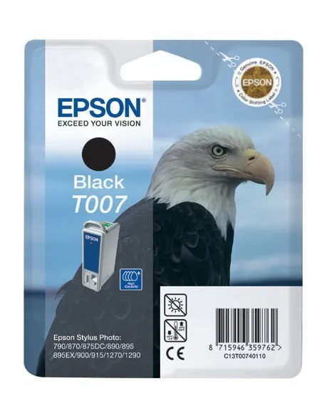 cartucho original negro Epson T007